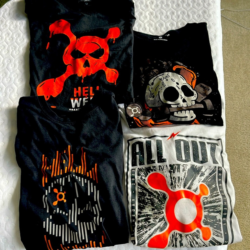 Orange Theory T Shirt Bundle